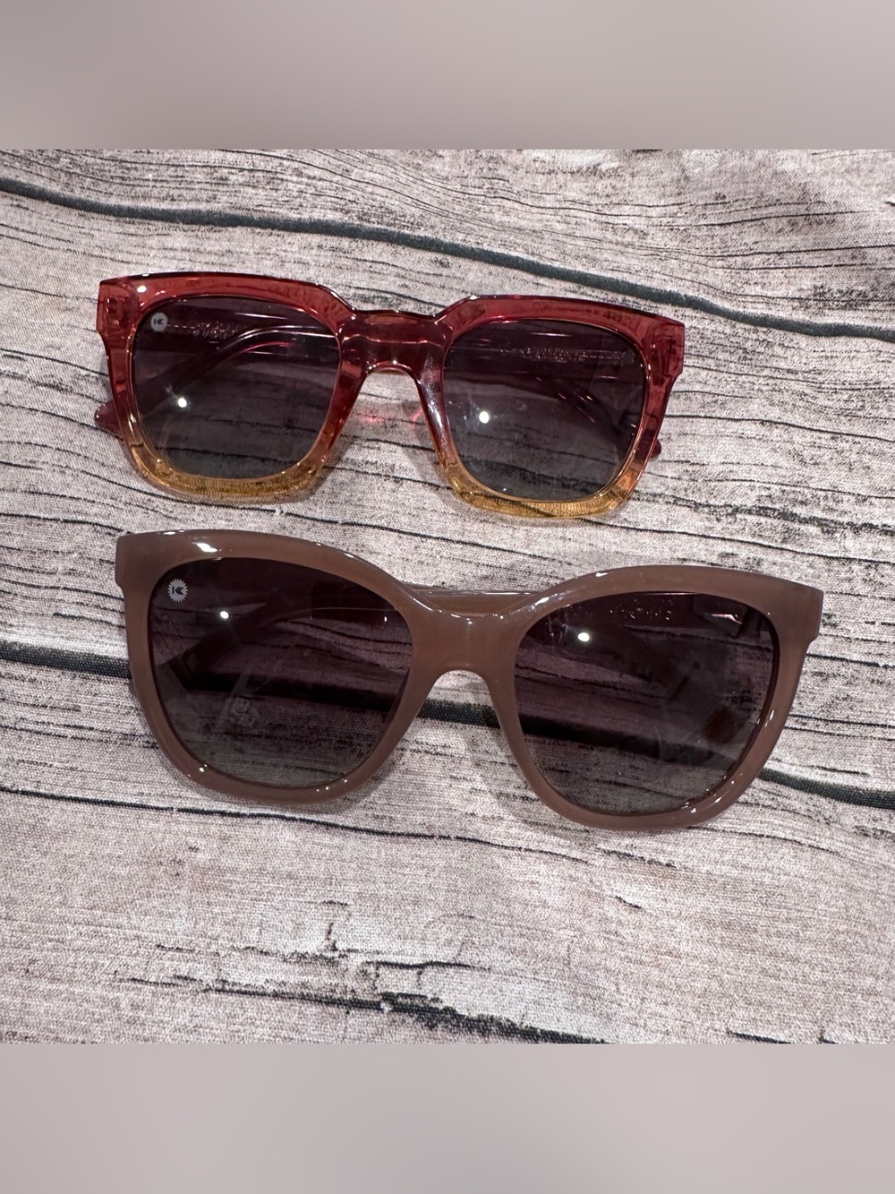 Women's Brown Gradient Cat-Eye Sunglasses - Brand: